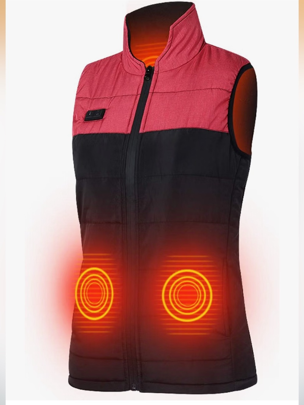 Women’s Down Heated Vest USB Plug Size XL BNWoT